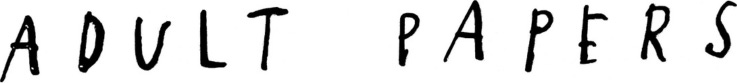 Adult Papers