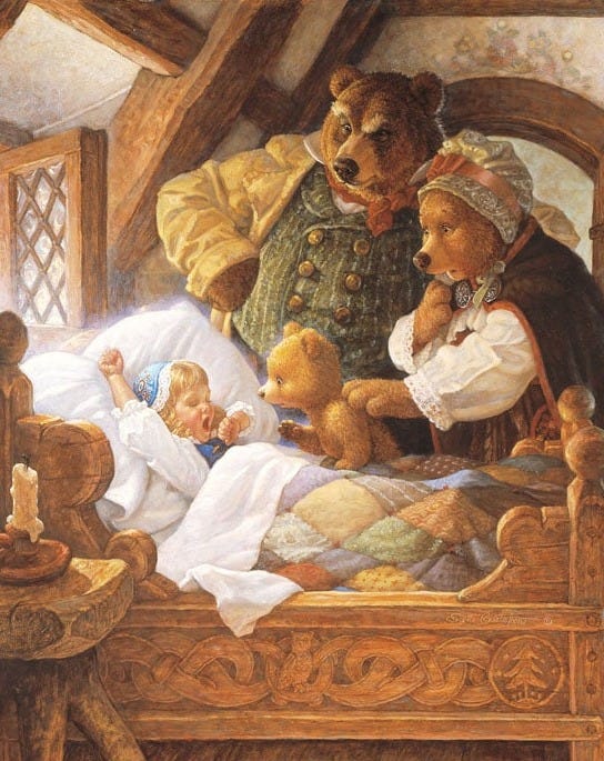 Goldilocks and the Three Bears by Scott Gustafson