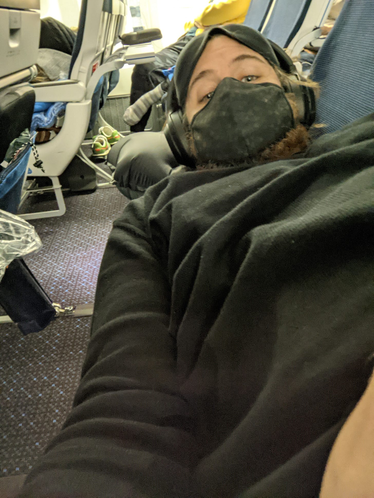I love ultralight camping pillows (and getting 4 seats) when I travel