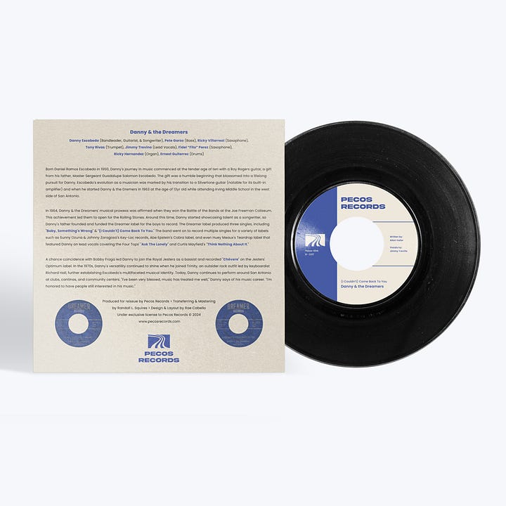 Introducing Danny & the Dreamers (Pecos-004) & Thee (Pecos-005):