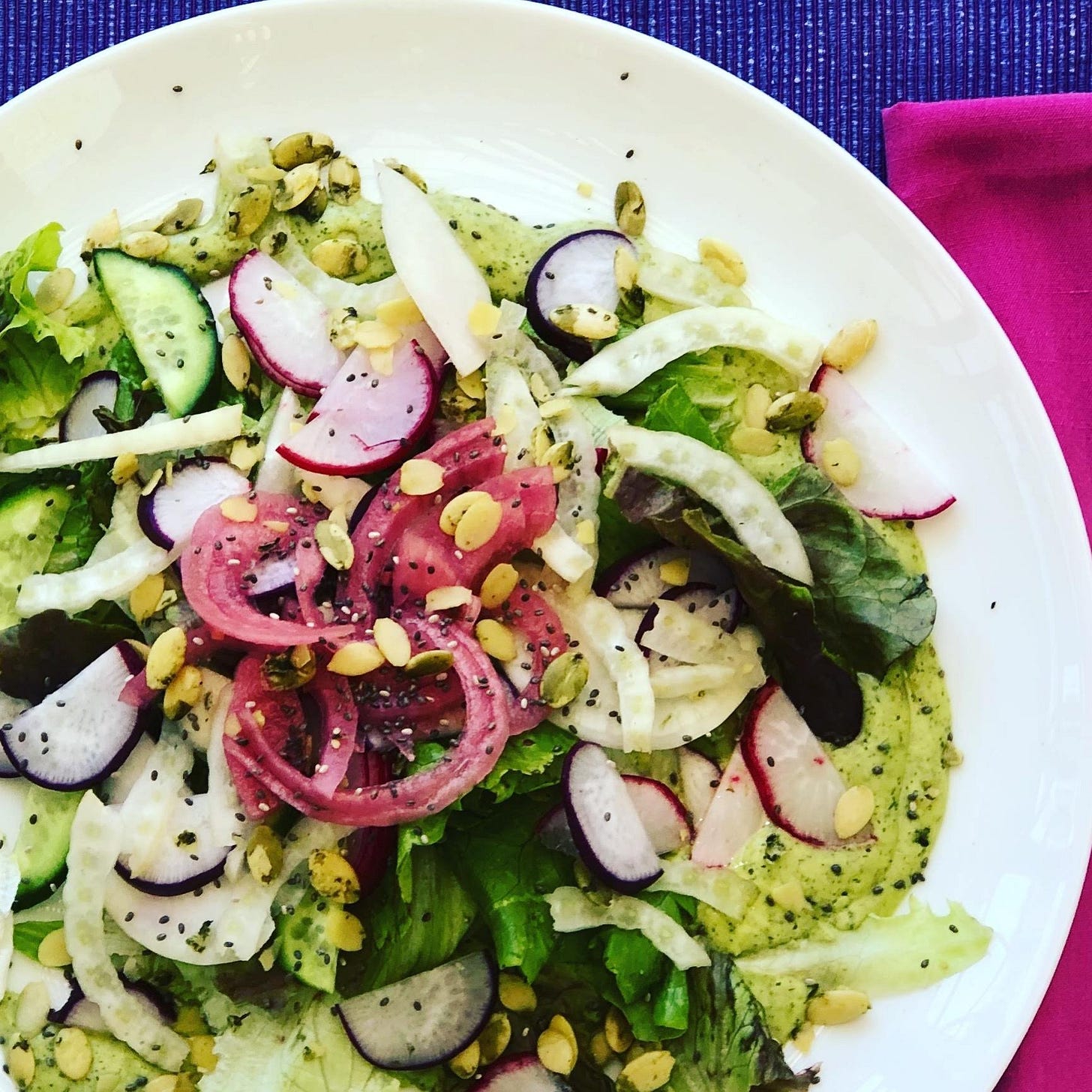 pickled onion salad