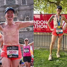 “Running topless isn’t about exhibition - it’s about freedom”