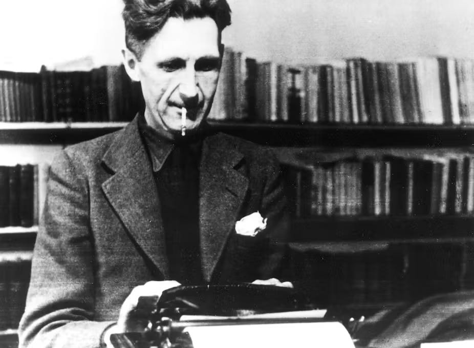 George Orwell’s writings have left a lasting imprint on American thought and culture. ullstein bild/ullstein bild via Getty Images George Orwell’s writings have left a lasting imprint on American thought and culture. ullstein bild/ullstein bild via Getty Images