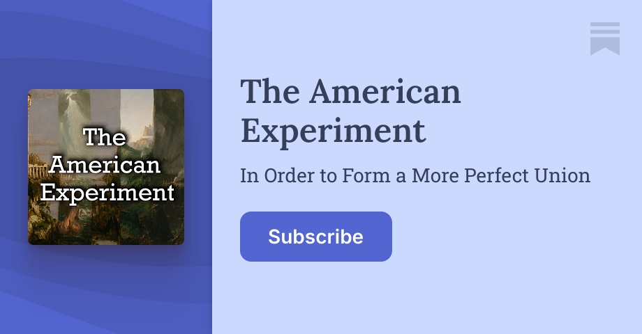 The American Experiment | Dr. Nic Hoffmann | Substack