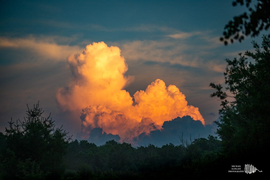 Thunderhead at Sunset Thunderhead at Sunset