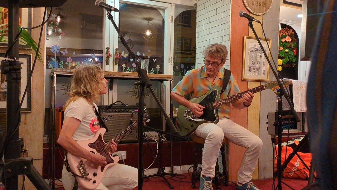 Britta and Dean in Durham Britta and Dean in Durham