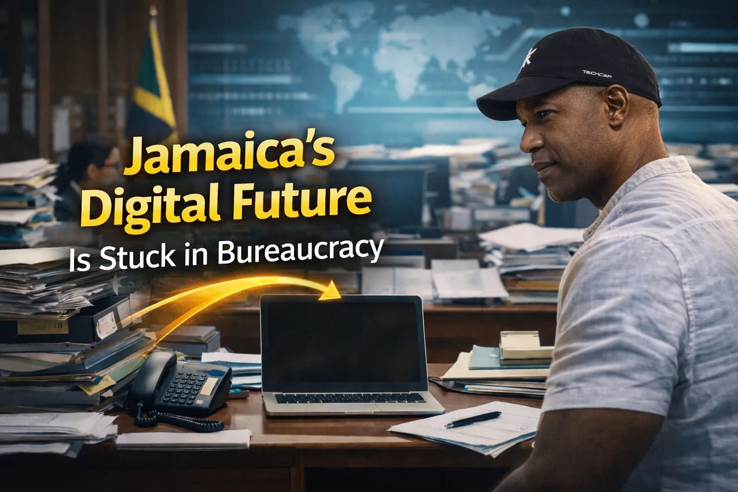 Jamaica’s Digital Future Is Stuck in Bureaucracy: Structural Barriers to National Digital Transformation