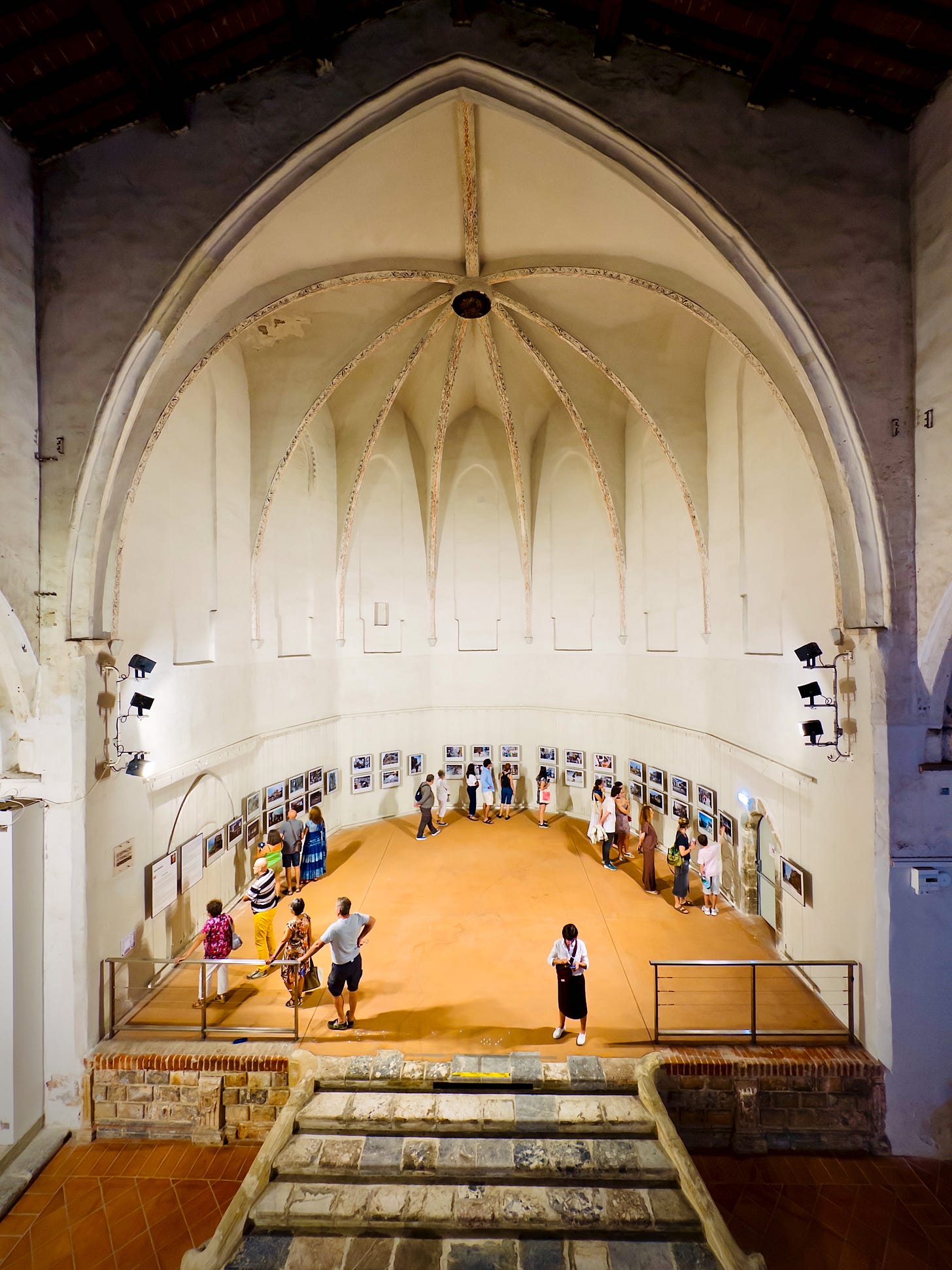 Couvent des Minimes, one of the main exhibition venues at Visa pour l’Image Couvent des Minimes, one of the main exhibition venues at Visa pour l’Image