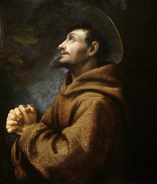 File:Italian (Lombard) School - Saint Francis in Prayer - 959446 - National Trust.jpg
