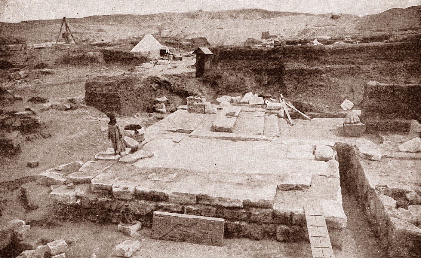 Tanis archaeological site 1939
