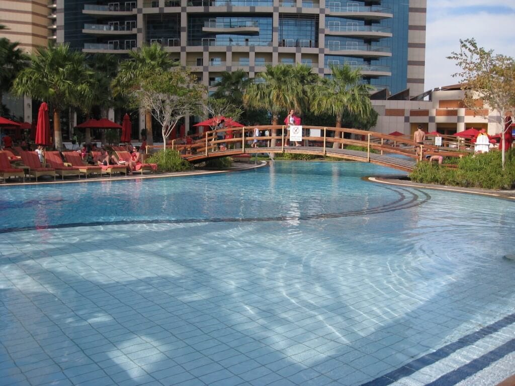 Khalidiya Palace pool