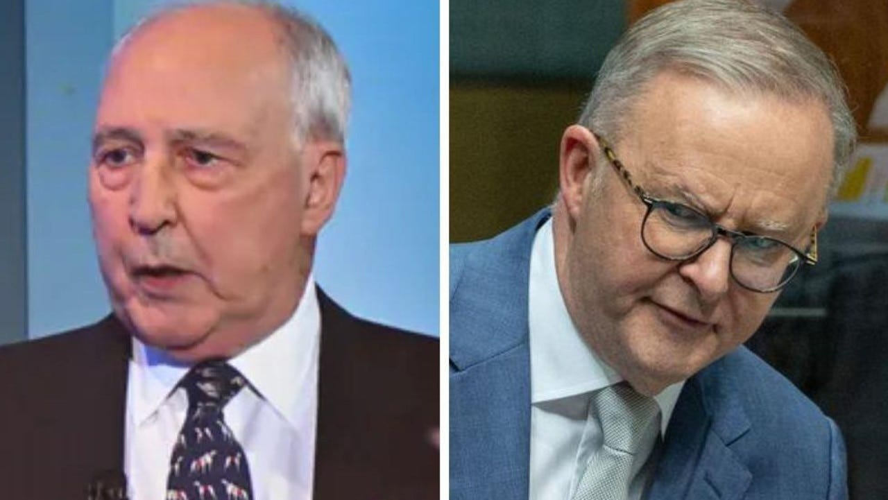 Anthony Albanese and Jim Chalmers hit back at ‘wrong’ Paul Keating over ...