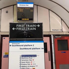 First train? Who could say...