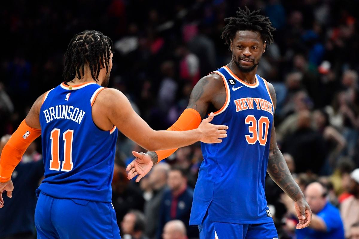 The Knicks are winning big and having fun - Posting and Toasting