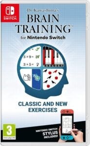 a video game case with a head and a game controller designed to be one of the best Nintendo Switch games for older adults