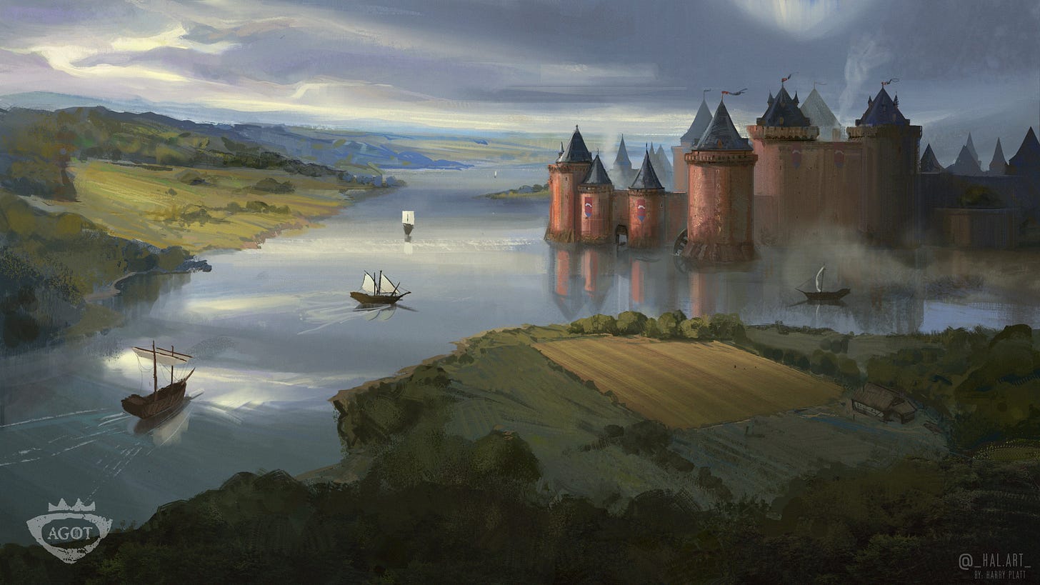Riverrun" by Harry Platt : r/ImaginaryWesteros