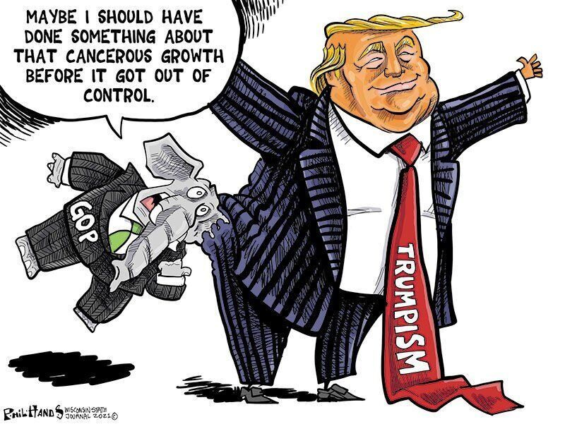 Hands on Wisconsin: Trumpism is a cancer on the Republican Party Hands on Wisconsin: Trumpism is a cancer on the Republican Party