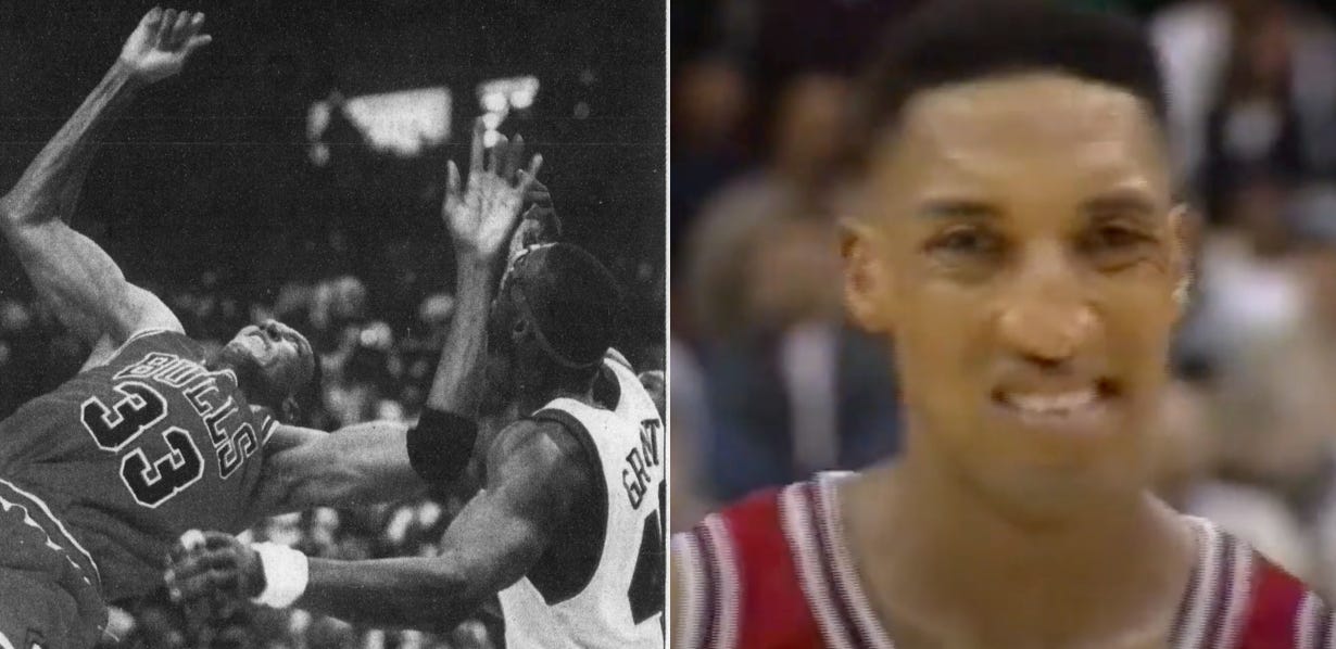 Scottie's epic forgotten dunk - by Jack M Silverstein