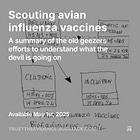 Scouting avian influenza vaccines