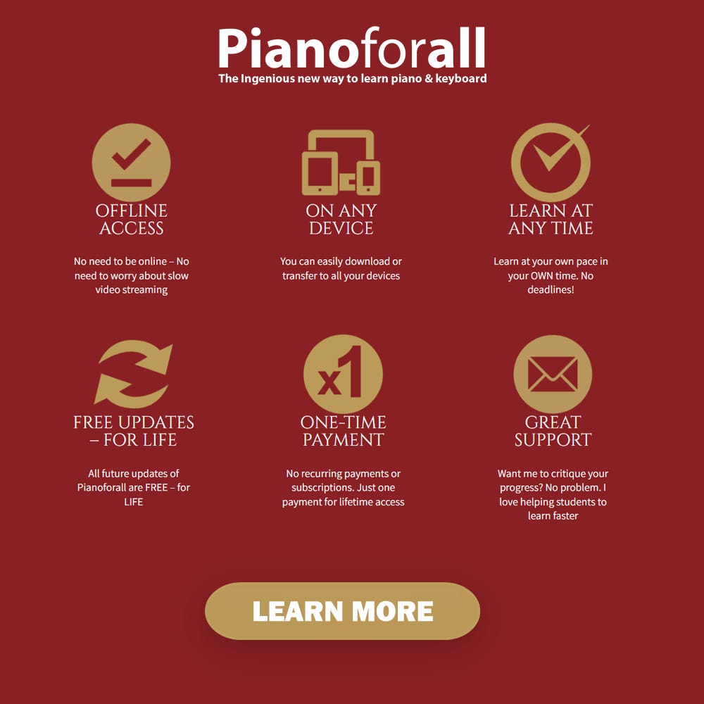 Piano with Jonny vs Pianoforall