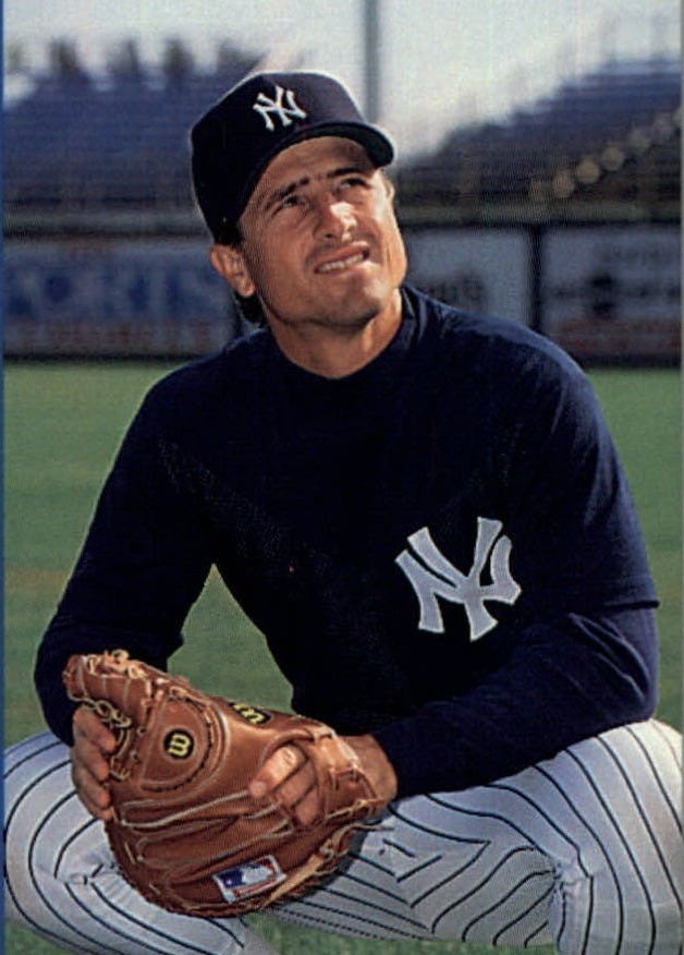 Yankees catcher Mike Stanley