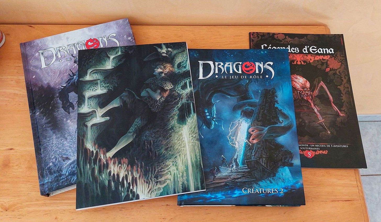 dragons créatures inframonde