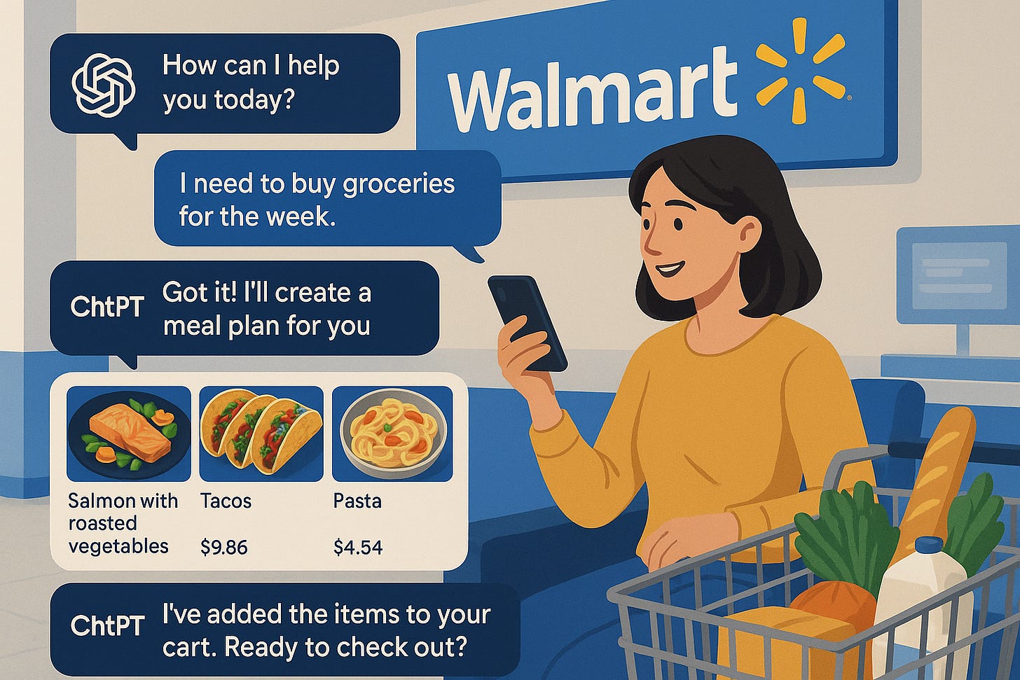 Walmart transforming e-commerce through ChatGPT-powered personal shopping assistance