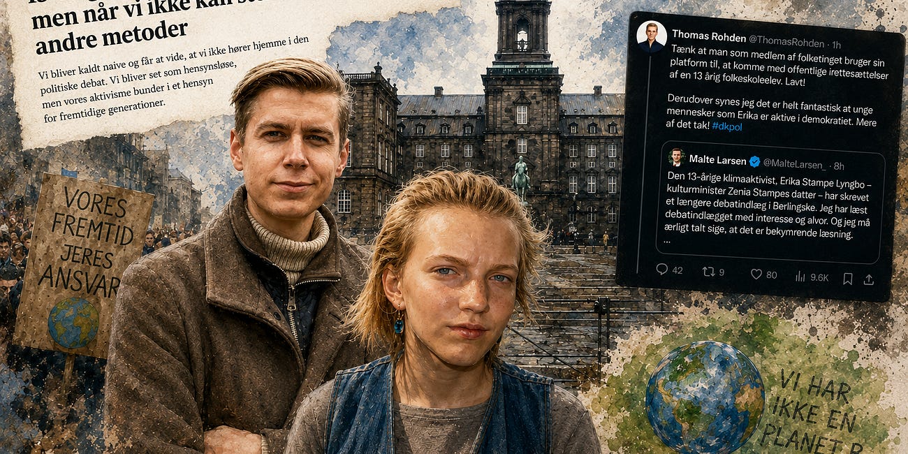 Voksnes klimafrygt flytter ind i børneværelser og teenagehoveder