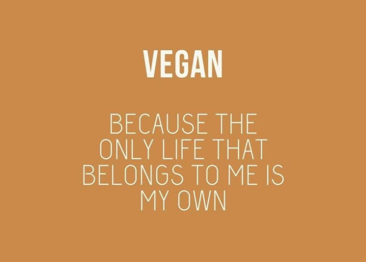 This statement perfectly captures the essence of veganism—respecting that no life belongs to us except our own. Animals aren’t property, commodities, or resources; they are individuals with the right to exist for their own sake. True ethics means rejecting exploitation. 🌱 This statement perfectly captures the essence of veganism—respecting that no life belongs to us except our own. Animals aren’t property, commodities, or resources; they are individuals with the right to exist for their own sake. True ethics means rejecting exploitation. 🌱
