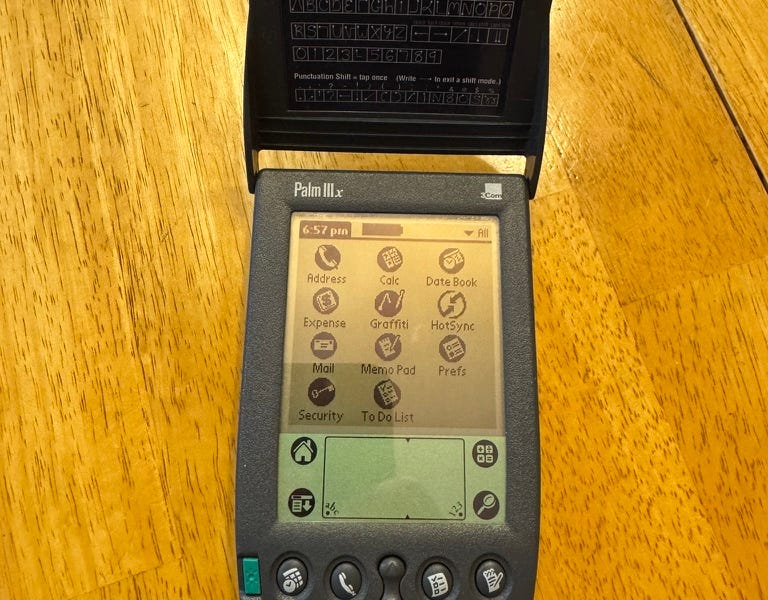 Unearthing a Relic: My Palm IIIx Journey