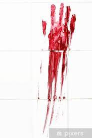 Wall Mural Bloody murder - PIXERS.HK