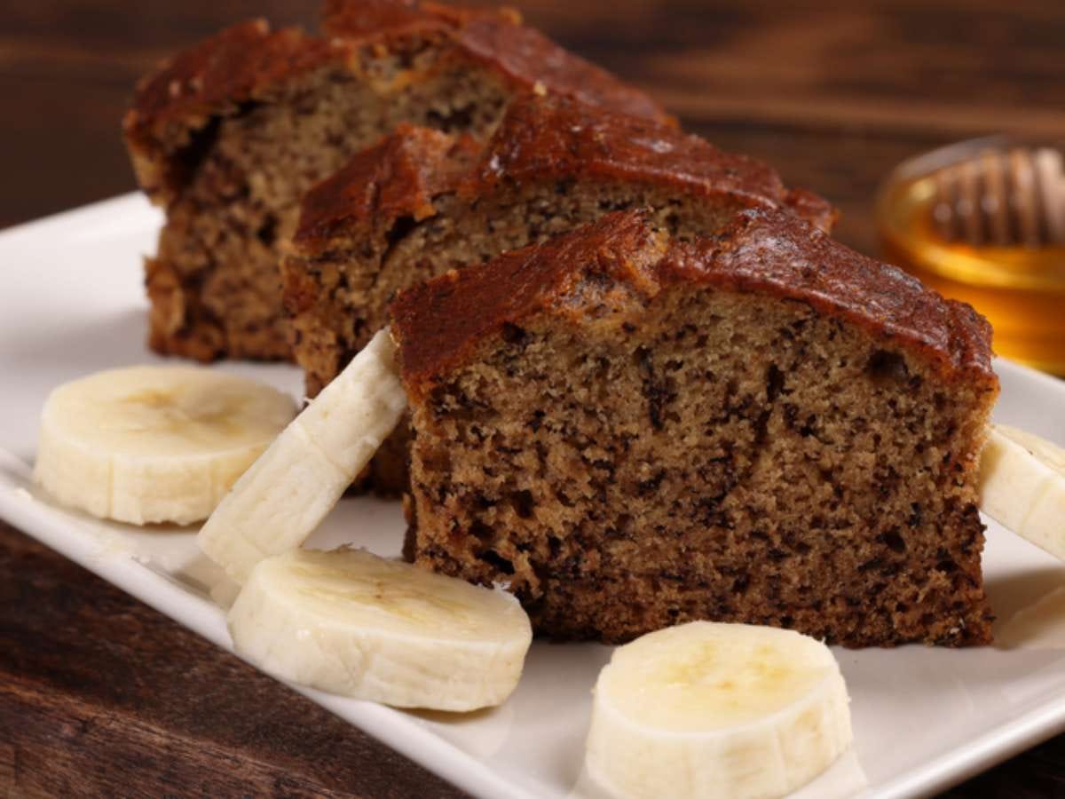 Bolo de Banana Simples e Rápido