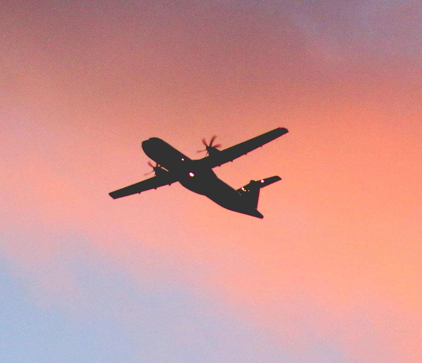 Silhouette of airplane in flight (Photo by Azim Islam ) Silhouette of airplane in flight (Photo by Azim Islam )