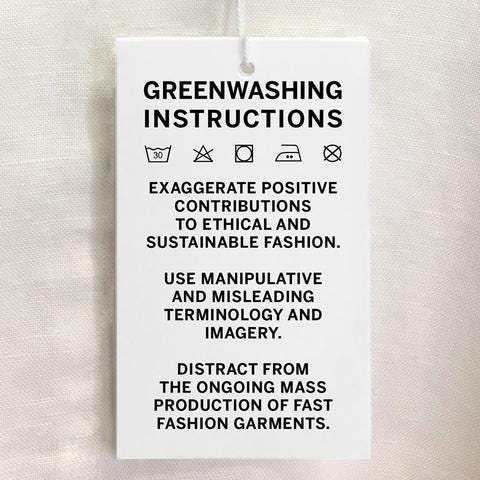Greenwashing instructions picture from blonde gone rogue's article on greenwashing. Greenwashing instructions picture from blonde gone rogue's article on greenwashing.