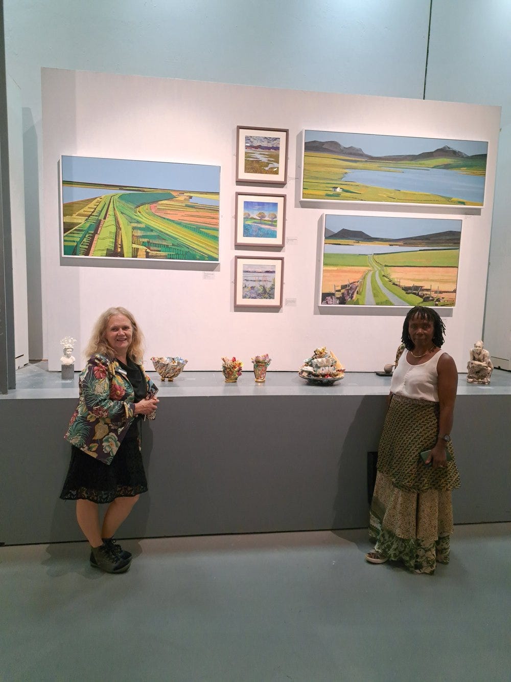 Liz Watts and Yeside Linney