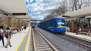 Interborough Express light rail ... Interborough Express light rail ...