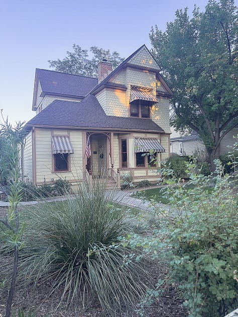 old historic cottages in Prescott Arizona