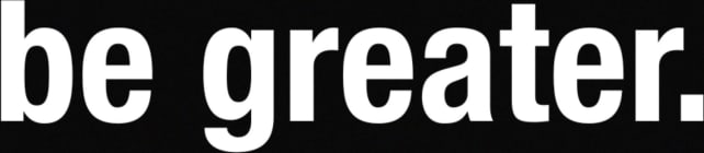 Be Greater.