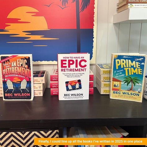 Week 1 of Epic Retirement Month