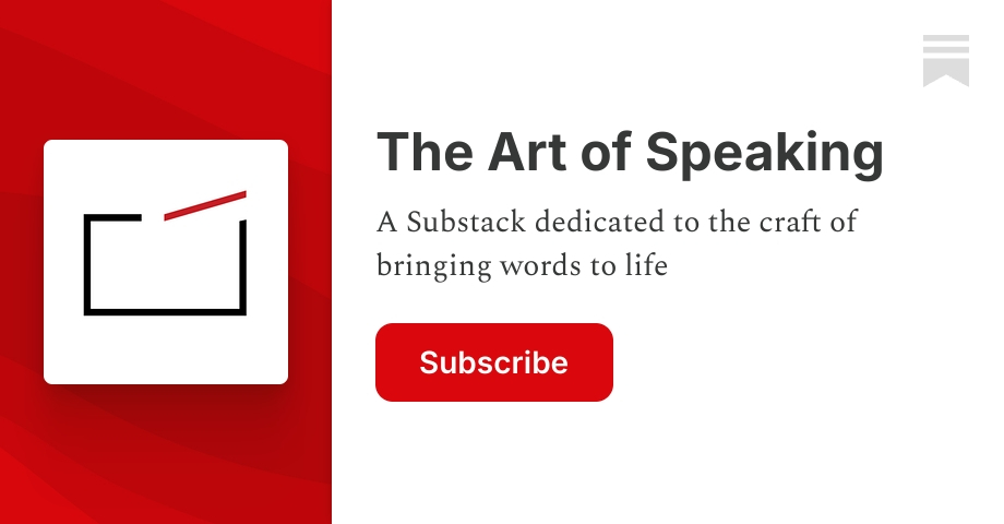 The Art of Speaking | Dr. Laura Penn | Substack