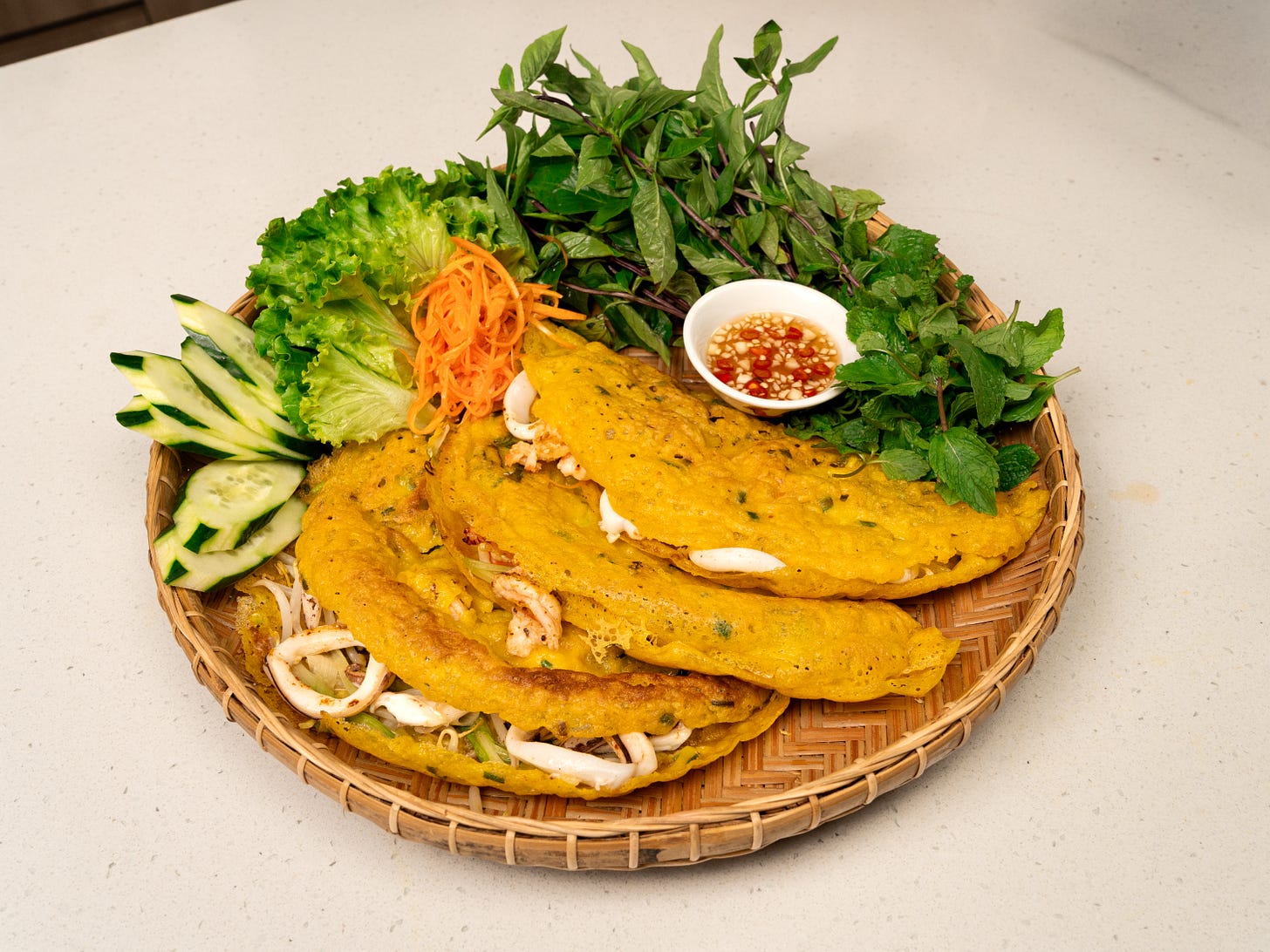 banh xeo ơn platter banh xeo ơn platter