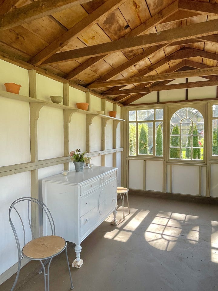 Before & After: Havenwood Potting Shed