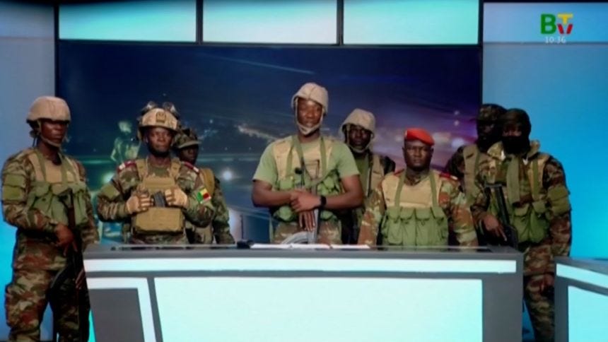 Soldiers appear on television to announce apparent military coup in Benin |  CNN
