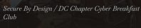 Secure By Design / DC Chapter Cyber Breakfast Club
