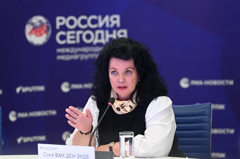 Соня Ван Ден Энде, журналистка из Нидерландов, военная корреспондентка на Донбассе