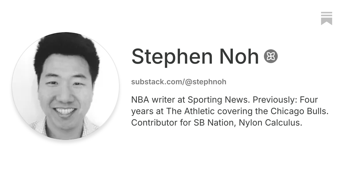 Stephen Noh | Substack