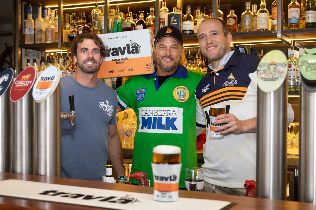 TV star Travis Fimmel to launch 'Australia's Lager' at The Dock | Riotact TV star Travis Fimmel to launch 'Australia's Lager' at The Dock | Riotact