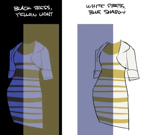 Why nobody could agree on the color of that dress on X
