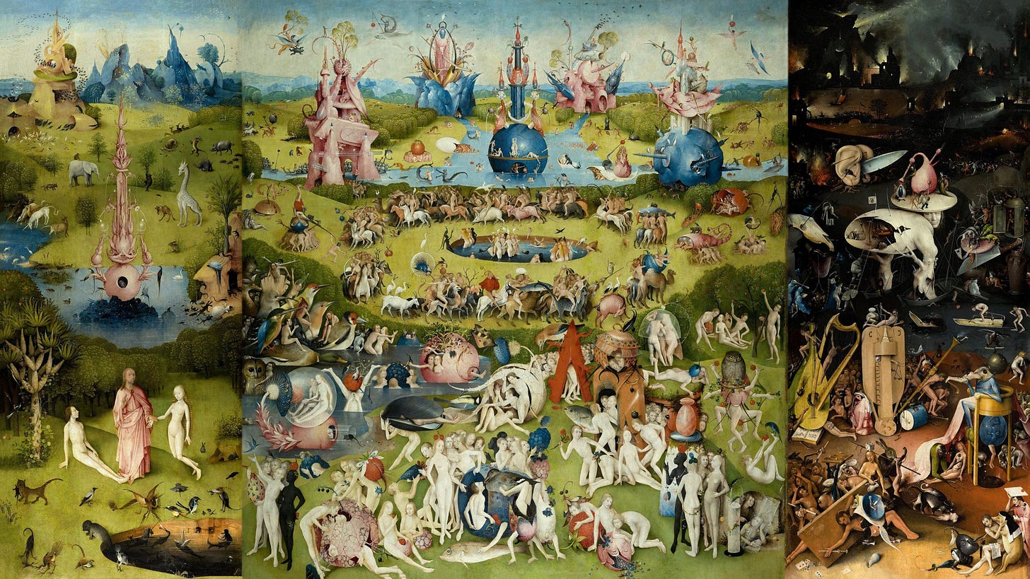 Golden Age remembered — Bosch garden as creation memory