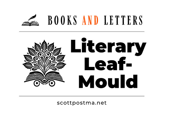 BOOKS AND LETTERS | Scott Postma | Substack